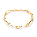 14K Yellow Gold 5mm Paperclip Bracelet (7.50 In) 3.60 Grams - Sticky add to cart bar
