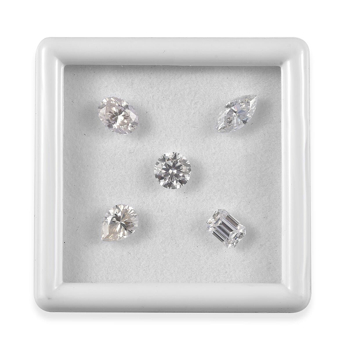 Moissanite (Mix Mix mm) 5.46 ctw