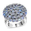 D'Joy Moon Glow Moonstone Ring in Sterling Silver (Size 10.0) 6.40 ctw - Sticky add to cart bar