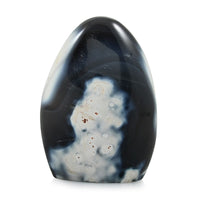 Agate Pink Flower Free Form -L Approx 1360.776ctw