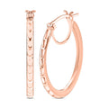 Endless Circle Hoop Earrings in 10K Gold - Sticky add to cart bar