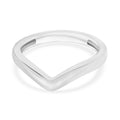 Chevron Ring in 10K White Gold 2.60 Grams - Sticky add to cart bar