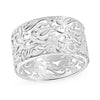 Rhodium Over Sterling Silver