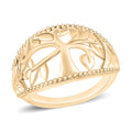 Tree of Life Ring in 10K White Gold (Size 10.0) 3 Grams - Sticky add to cart bar