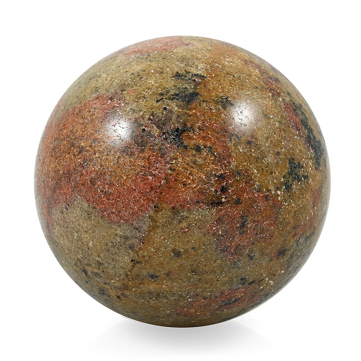 Fire Quartz Sphere -L Approx 1360.776ctw
