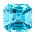 Asscher Cut AAAA Blue Zircon (Sqr 7x7 mm) 2.70 ctw - Sticky add to cart bar