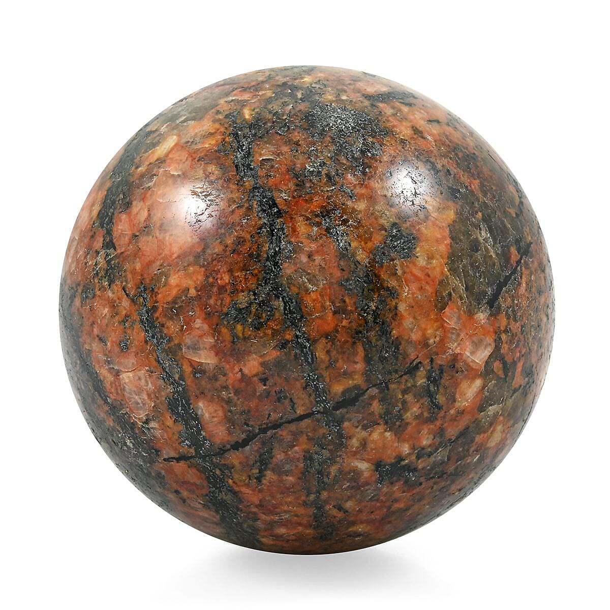 Polished Orange Moonstone Sphere