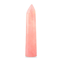 Rose Quartz Prism Tower -M Approx 907.184ctw