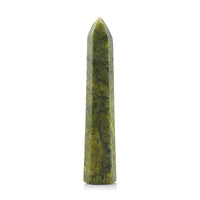 Prasiolite Prism Tower -L Approx 453.592ctw