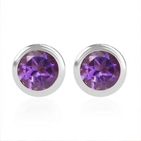 Moissanite 0.50 ctw Stud Earrings in Vermeil Yellow Gold Over Sterling Silver