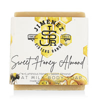 Jimenez Sisters Ranch Sweet Honey Almond Goat Milk Bar Soap
