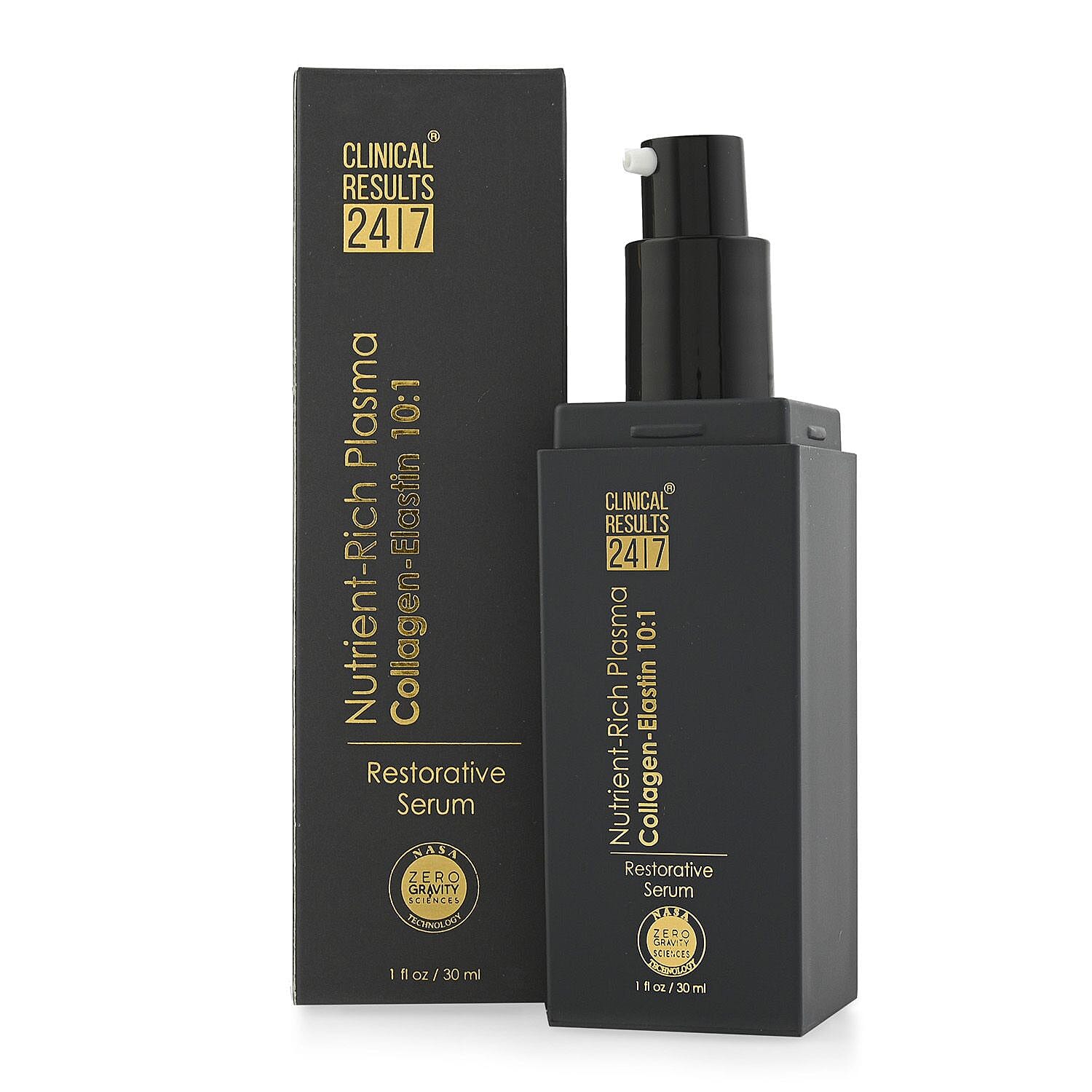 Clinical Results Nutrient-Rich Plasma Restorative Collagen-Elastin 10:1 Firming Serum