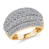 Yellow Gold Over Sterling Silver