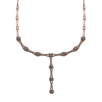 Diamond 2.40 ctw Necklace in Rhodium Over Sterling Silver 18 Inches