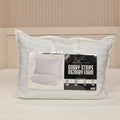 Supreme Living Dobby Striped Memory Foam Pillow -Standard - Sticky add to cart bar