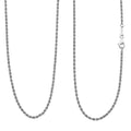 Rhapsody 950 Platinum Rope Chain Necklace (20 Inches) (8.40 Grams) - Sticky add to cart bar