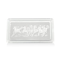 999 Platinum Seven Horses Emboss Sheet 500mg