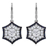 Moissanite & Ceylon Blue Sapphire