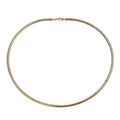 Snake Textured Chain Necklace in 10K Yellow Gold 3.10 Grams 18 Inches - Sticky add to cart bar