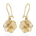 Blooming Flower Earrings in 10K Yellow Gold 1.25 Grams - Sticky add to cart bar