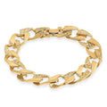 Curb Majestic Link Chain Bracelet in 10K Yellow Gold (7.25 In) 8.40 Grams - Sticky add to cart bar