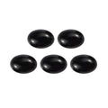 Set of 5 Black Onyx (Oval 7x5 mm) 4.06 ctw Loose Gemstone - Sticky add to cart bar