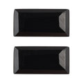 Set of 2 Thai Black Spinel (Bgt 6x3 mm) 0.82 ctw Loose Gemstone - Sticky add to cart bar