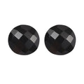 Set of 2 Thai Black Spinel (Rnd 6 mm) 1.85 ctw Loose Gemstone - Sticky add to cart bar
