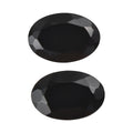 Set of 2 Australian Black Tourmaline (Oval 6x4 mm) 1.04 ctw Loose Gemstone - Sticky add to cart bar
