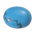 Blue Howlite (Oval 9x7 mm) 1.49 ctw Loose Gemstone - Sticky add to cart bar