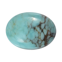 Blue Moon Turquoise (Ovl 8x6mm) 1.10 ctw Loose Gemstone