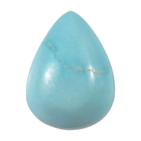 Blue Ridge Turquoise (Pear 8x6 mm) 1.00 ctw Loose Gemstone