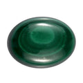 African Malachite (Ovl 16x12 mm) 8.35 ctw Loose Gemstone - Sticky add to cart bar