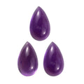 AA African Amethyst Set of 3 (Pear 5x3 mm) 0.65 ctw Loose Gemstone - Sticky add to cart bar