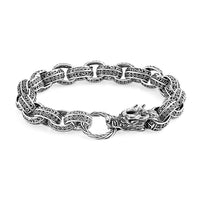 Bali Legacy Sterling Silver Bracelet (7.25 In) (33.12 g)