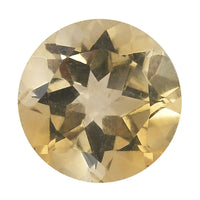 Brazilian Citrine (Rnd 8 mm) 1.66 ctw Loose Gemstone
