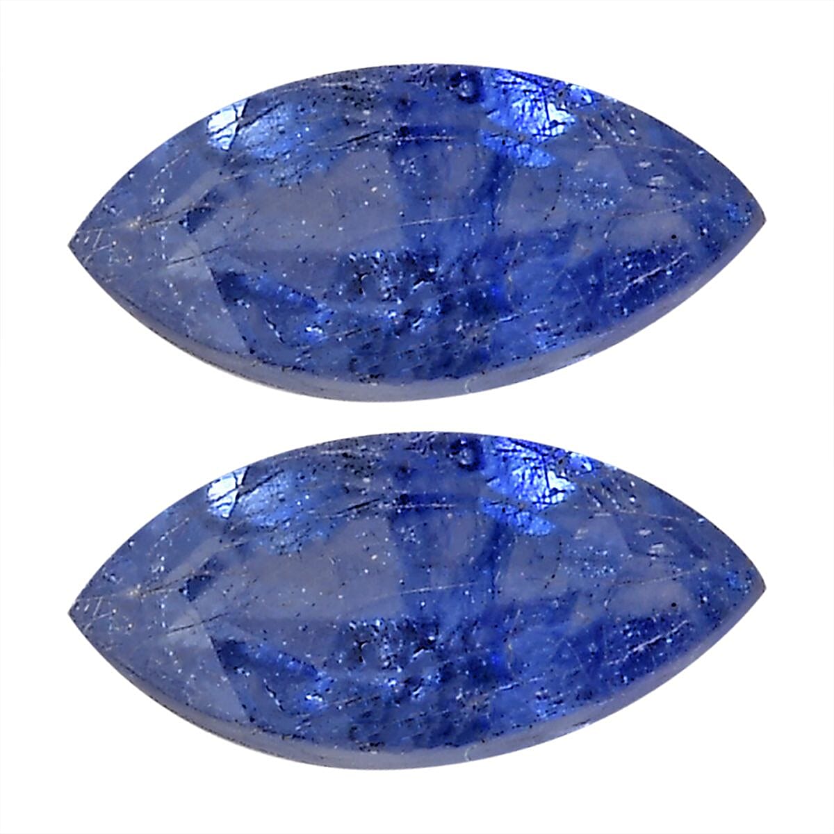 Masoala Sapphire (D) Set of 2 (Mrq 5x2.5 mm) 0.39 ctw Loose Gemstone