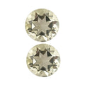 Lemon Quartz Set of 2 (Rnd 7 mm) 1.90 ctw Loose Gemstone - Sticky add to cart bar