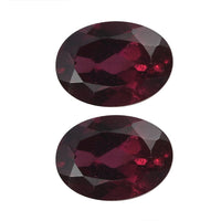 AA Orissa Rhodolite Garnet Set Of 2 (Ovl 7x5 mm) 1.53 ctw Loose Gemstone