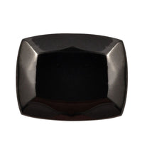Silver Shungite (Cush 9x7 mm) 1.12 ctw Loose Gemstone