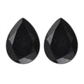 Set of 2 Australian Black Tourmaline (Pear 8x6 mm) 1.87 ctw Loose Gemstone - Sticky add to cart bar