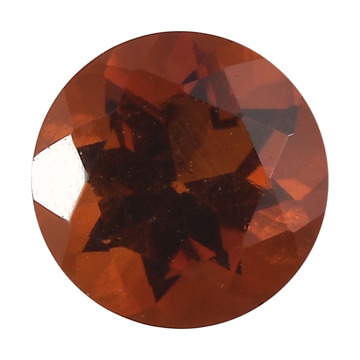 Brazilian Cherry Citrine (Rnd 5 mm) 0.40 ctw Loose Gemstone