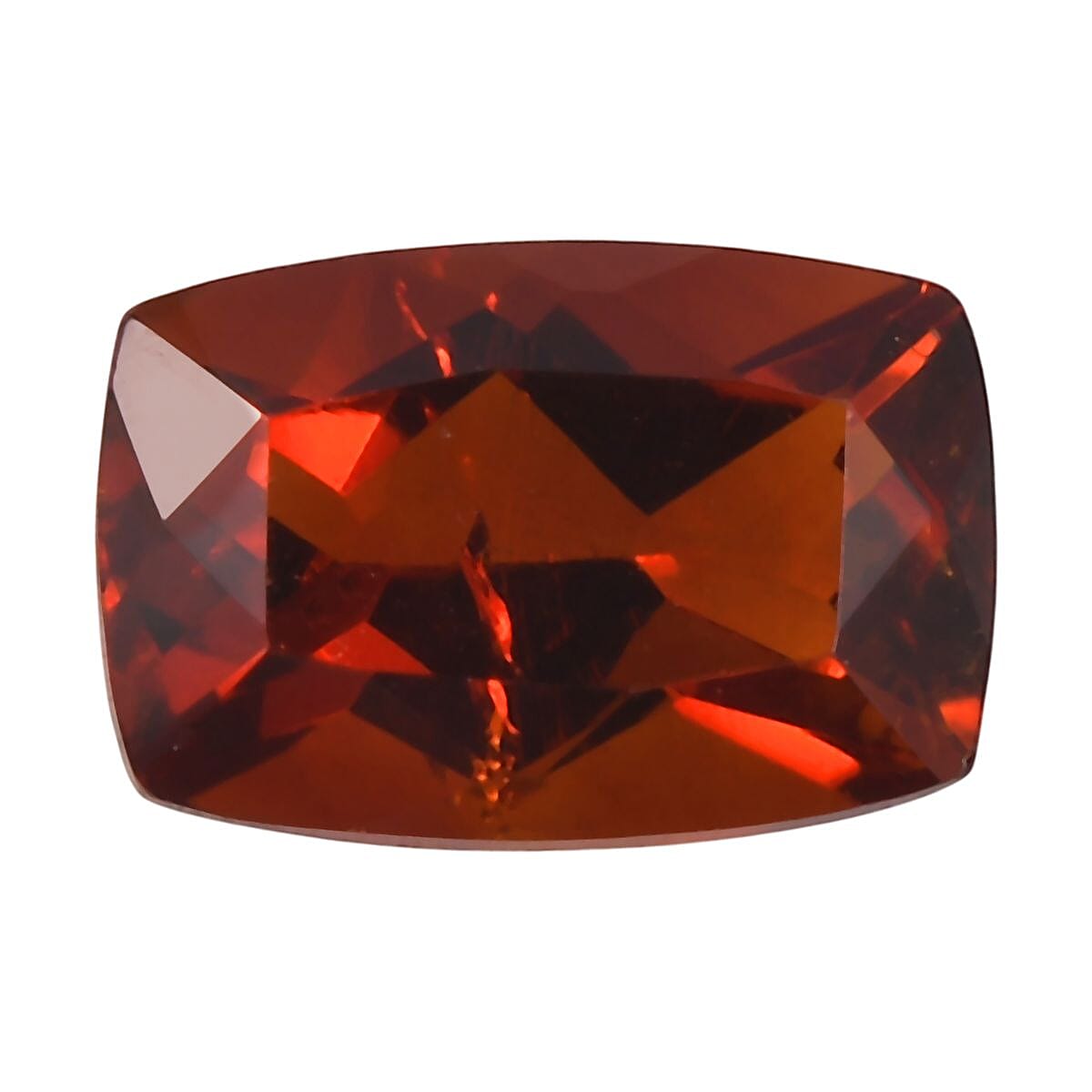 Brazilian Cherry Citrine (Cush 6x4 mm) 0.40 ctw Loose Gemstone