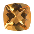 Brazilian Citrine (Cush 5x5 mm) 0.52 ctw Loose Gemstone - Sticky add to cart bar