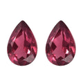 AA Orissa Rose Garnet Set of 2 (Pear 6x4 mm) 0.91 ctw Loose Gemstone - Sticky add to cart bar