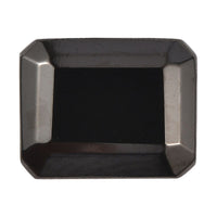 Silver Shungite (Oct 9x7 mm) 1.10 ctw Loose Gemstone