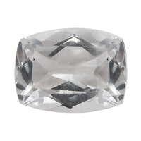 White Topaz (Cush 8x6 mm) 1.50 ctw Loose Gemstone
