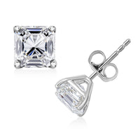 Luxuriant Lab Grown Diamond 3.00 ctw Stud Earrings in 14K White Gold