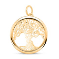 Italian 10K Yellow Gold Tree of life Pendant without Chain 1.2 Grams - Sticky add to cart bar