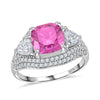 Pink Moissanite